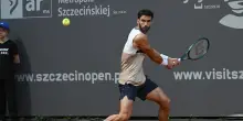 Internazionali: Pellegrino al terzo turno, si ritira Fils