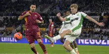 Serie A: In campo Roma-Sassuolo 2-0 - DIRETTA