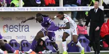 Fiorentina-Milan finisce 1-1. Viola raggiunti nel finale
