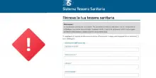 False mail per il rinnovo della tessera sanitaria. "Non cliccate sul link"