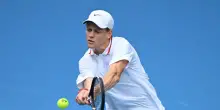 Australian Open: Gaston si ritira, Sinner subito avanti