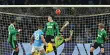 Serie A: in campo Napoli-Sassuolo 1-0 DIRETTA
