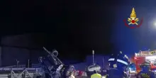 Auto si ribalta in A10, quattro feriti di cui uno grave
