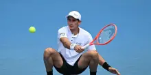 Australian Open: Arnaldi fuori al primo turno, Auger Aliassime si ritira