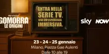 A Milano un grande televisore porta nel 1977, alle origini di Gomorra