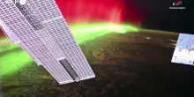 Lo spettacolo dell'aurora boreale vista dallo spazio attraverso l'Iss