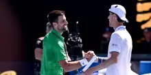 Australian Open: Maestrelli eliminato da Djokovic, 'mi girano le scatole..'
