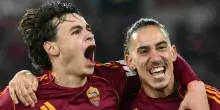 Pisilli show, la Roma vede gli ottavi di Europa League. Pari in rimonta del Bologna