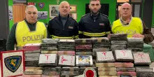 Fermato un autotreno con oltre 100 chilogrammi di cocaina, un arresto