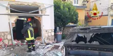 Fuga di gas devasta garage nel Casertano