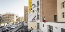 Inaugurato murales dedicato alla fondatrice di Save the Children
