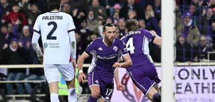 Serie A: Fiorentina-Cagliari 1-2