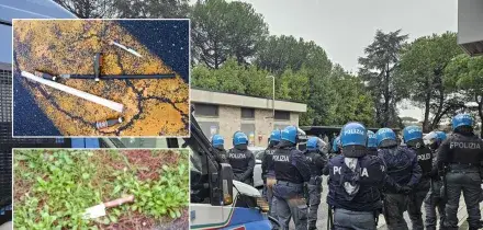 Scontri sull'A1 fra tifosi del Napoli e della Lazio