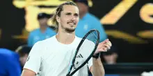 Australian Open: Zverev sconfigge caldo e Tien, e' il primo semifinalista