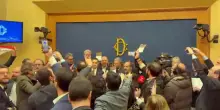 Conferenza con Casapound, le opposizioni occupano la sala stampa della Camera