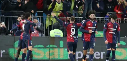 Serie A: Cagliari batte Verona 4-0 CRONACA e FOTO