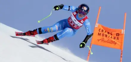 Sci: Goggia seconda nel superG di Crans, vince la svizzera Blanc