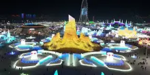 Cina, Festival del ghiaccio tra fuochi d'artificio e spettacoli di droni