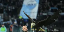 Calcio: festa dei tifosi della Lazio per festeggiare i 126 anni della societ&agrave;