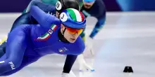 Milano Cortina: short track, penalit&agrave; per Sighel eliminato nei 1000 m