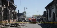 San Salvador: un incendio devasta il centro storico, 5 morti