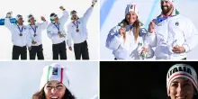 Milano Cortina: Italia d'oro con Brignone e Vittozzi, argento a Moioli-Sommariva nello snowboard, fondo di bronzo