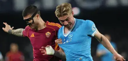 In campo Napoli-Roma 1-1 CRONACA e FOTO