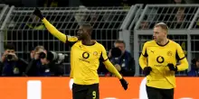 Champions: l'Atalanta perde 2-0 a Dortmund sotto i colpi di Guirassy e Beier