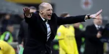 Nel Milan torna in panchina Allegri, dubbio per diffidati