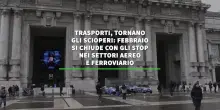 Tornano gli scioperi, in arrivo gli stop nei settori aereo e ferroviario
