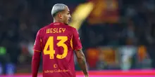 Roma: confermata la lesione muscolare, Wesley fermo un mese