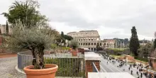 Riapre Belvedere Cederna, le terrazze sui Fori Imperiali con vista Colosseo