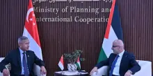 Ministro delle Finanze della Palestina in visita a Singapore