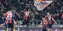 Il Bologna torna a vincere al Dall'Ara, terzo ko per l'Udinese