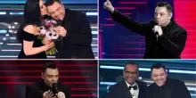 Sanremo, Tiziano Ferro travolge l'Ariston, festa per i 25 anni di carriera