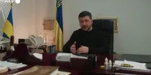 Zelensky mostra in video per la prima volta il bunker sotto i suoi uffici