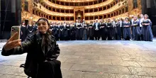 Il Coro del Teatro Regio di Parma insieme ad Arisa al Festival di Sanremo