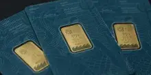 L'oro &egrave; in calo, a 4.076,17 dollari l'oncia