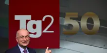 Il Tg2 compie 50 anni, festa al Maxxi e anche un docu