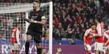 Champions: Bayer Leverkusen-Arsenal 1-1
