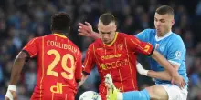 Serie A: Napoli-Lecce in campo 1-1 DIRETTA