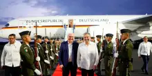 Il presidente tedesco Steinmeier arriva in Messico