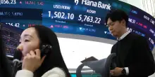 Borsa: l'Asia chiude in calo con lo stallo tra Usa e Iran