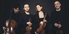 Quatuor &Eacute;b&egrave;ne a Santa Cecilia con i Quartetti di Beethoven