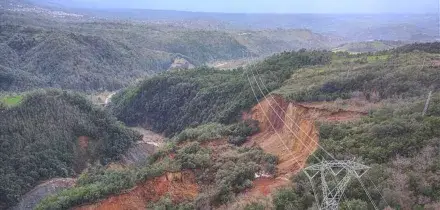Terna, danneggiato il sostegno alla linea elettrica in Friuli