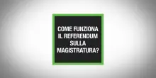 Come funziona il referendum sulla magistratura?
