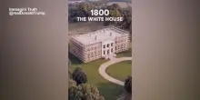 Come sar&agrave; la Casa Bianca nel 2029, il video postato da Trump