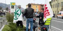 I funerali di Umberto Bossi a Pontida