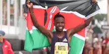 Il keniano Asbel Rutto vince ancora la Maratona di Roma