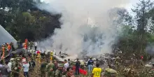 Aereo militare caduto in Colombia, il bilancio sale ad almeno 66 morti e decine di feriti